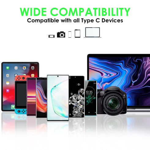 iSOUL Nylon-Braided USB-C To USB-C Cable PD 3.1A Type C Fast Charging Cable - TradeNRG UK